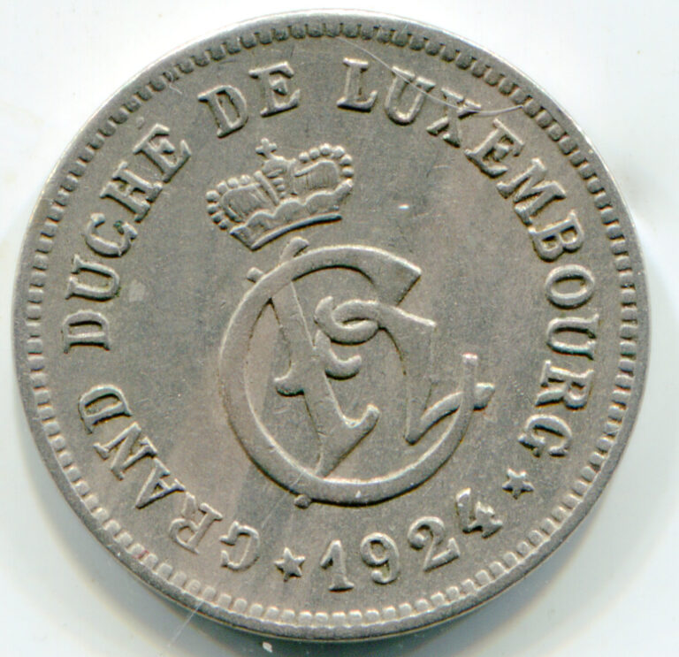 Read more about the article Luxembourg 10 Centimes 1924 KM-34 nice coin  lotdec8003