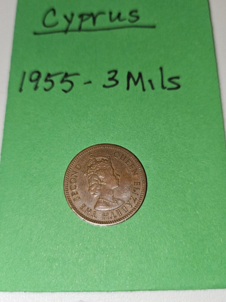 Read more about the article Cyprus  1955 3 Mils