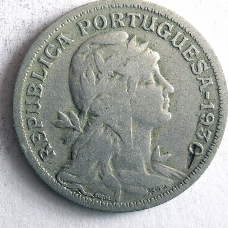 Read more about the article 1930 CAPE VERDE 50 CENTAVOS – Excellent Collectible Coin – FREE SHIP – Bin #134