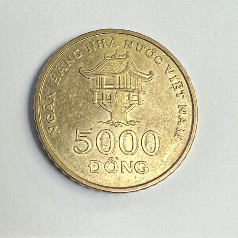 Read more about the article 2003 VIETNAM 5000 DONG  KM#73  VND 5 000 Forex Coin