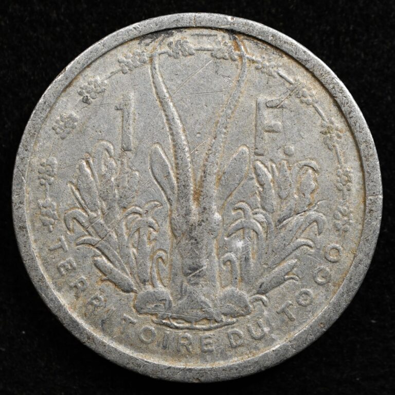 Read more about the article Togo 1 Franc 1948  Coin  Inv#E720