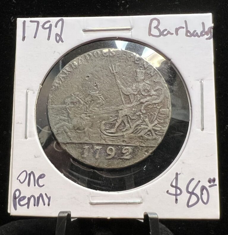 Read more about the article 1792 barbados one penny