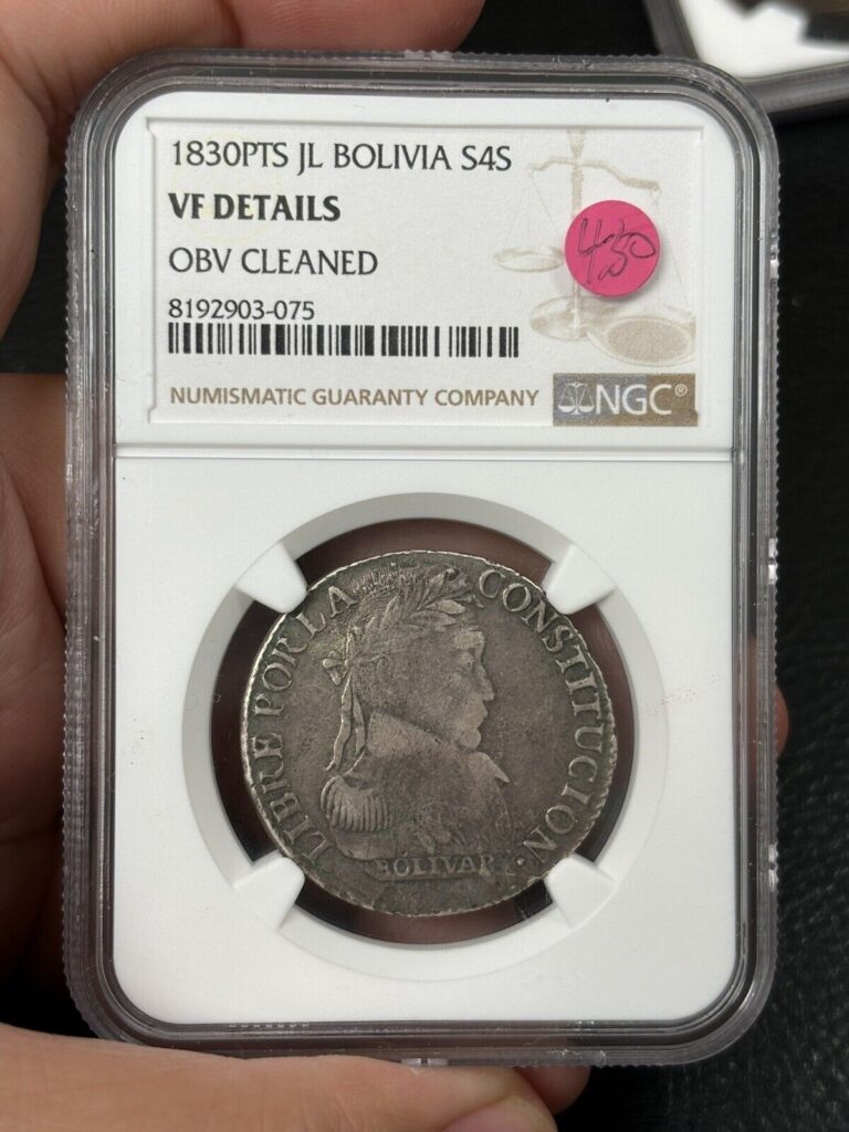 Read more about the article 1930 PTS JL Bolivia S4S Silver Coin NGC