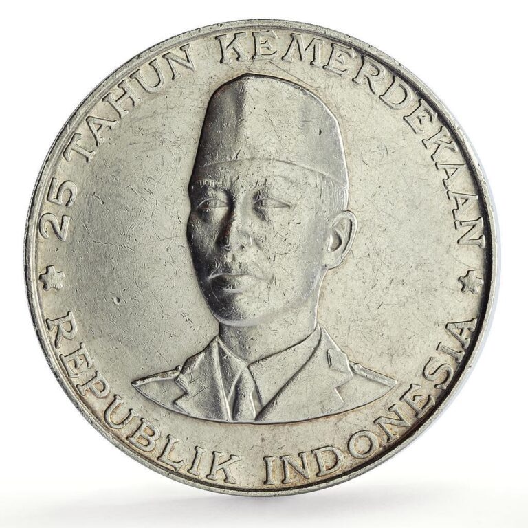 Read more about the article Indonesia 1000 rupiah Independence General Sudirman KM-27 proof silver coin 1970