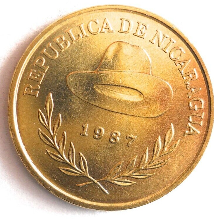 Read more about the article 1987 NICARAGUA 50 CENTAVOS – AU/UNC – Great Coin – Free Ship – Bin #LC101