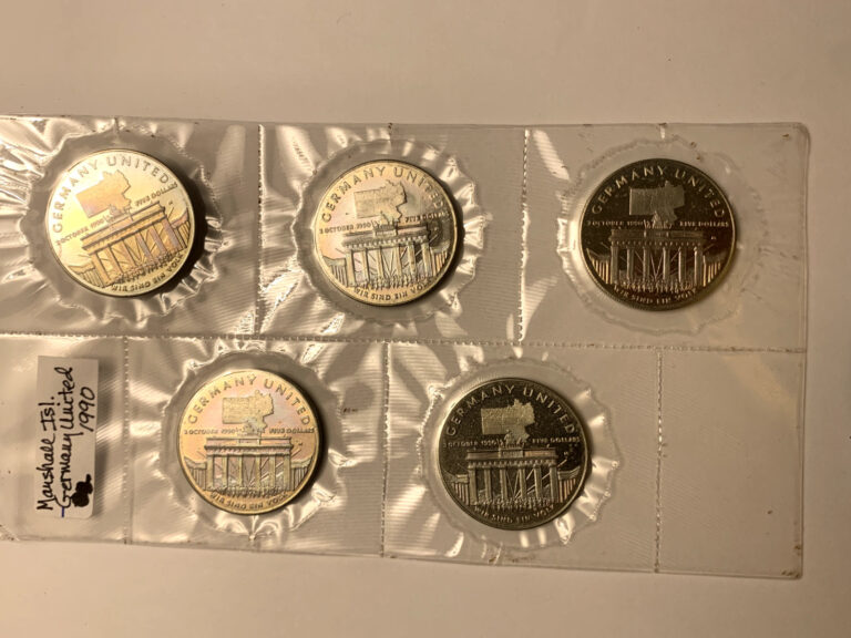 Read more about the article Marshall Islands $5 Coins 5 sets