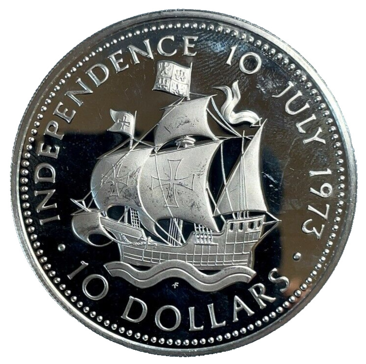 Read more about the article 1973 Bahama 10 Dollar Silver Proof Coin – Independence Day Commemorative Cachet