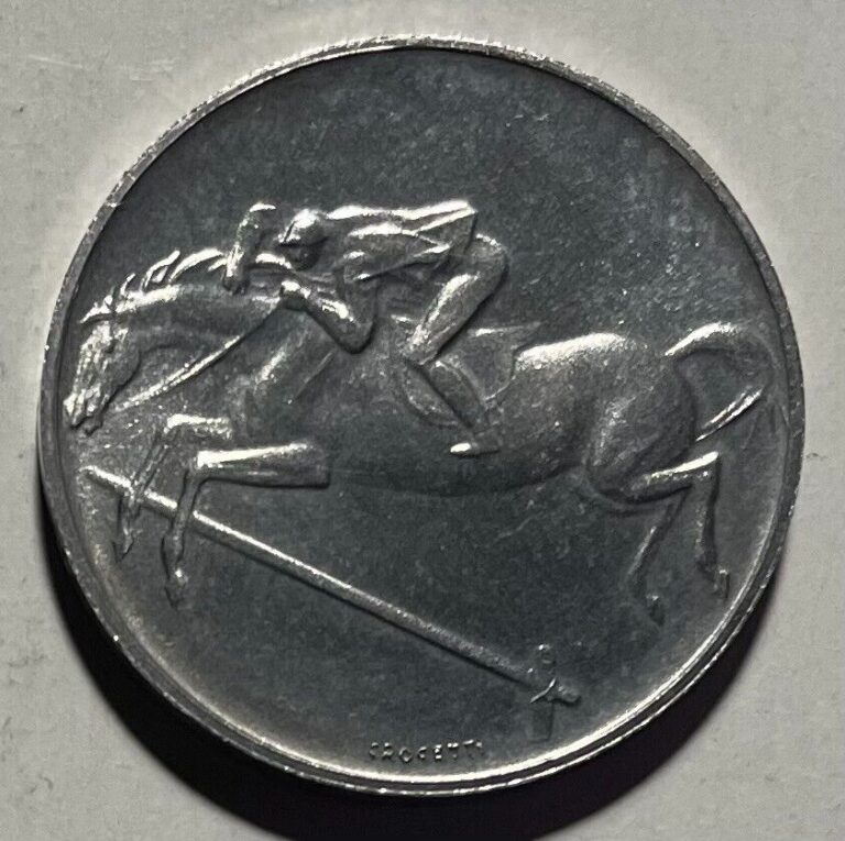 Read more about the article San Marino 10 Lire 1980 – Horse Jumping – Equestrian Olympics – Uncirculated