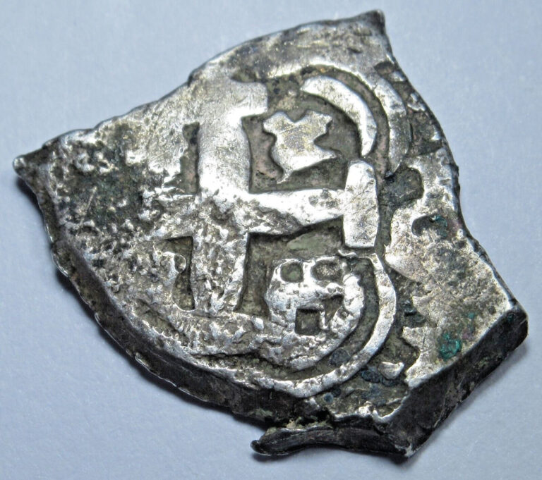 Read more about the article 1767 Spanish Bolivia Silver 1 Reales Colonial 1700’s Pirate Treasure Cob Coin