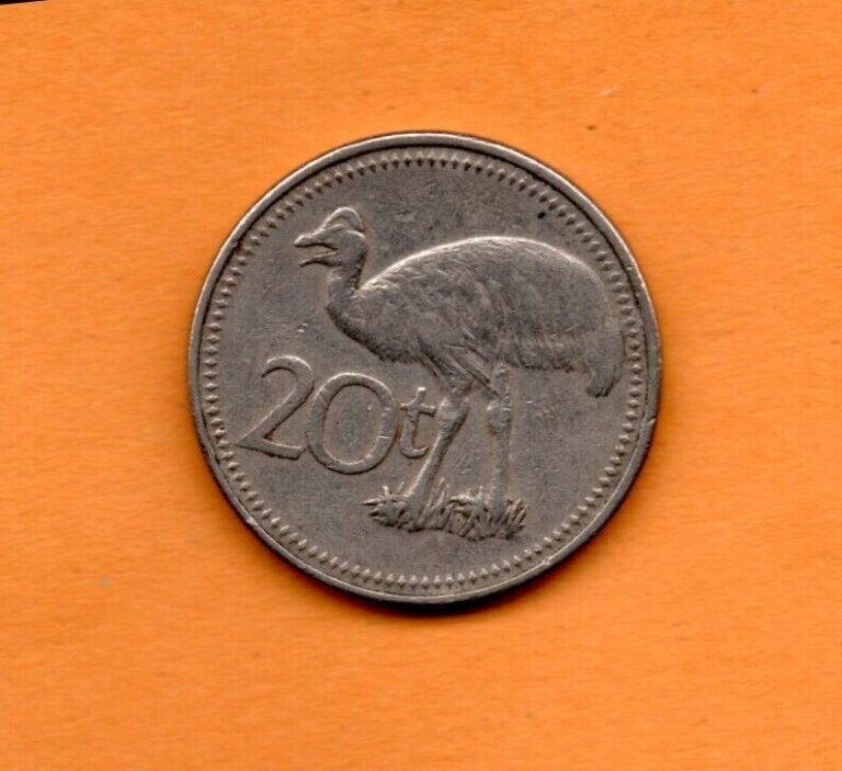 Read more about the article Papua New Guinea Coin 20 Toea 1999 Copper-nickel 28.7mm 11.3gr KM#5 Low Shipping