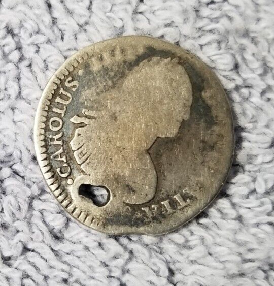 Read more about the article 1800’S NG M Guatemala Silver 1/2 Reales Antique 1800’s Old Spanish Colonial Coin