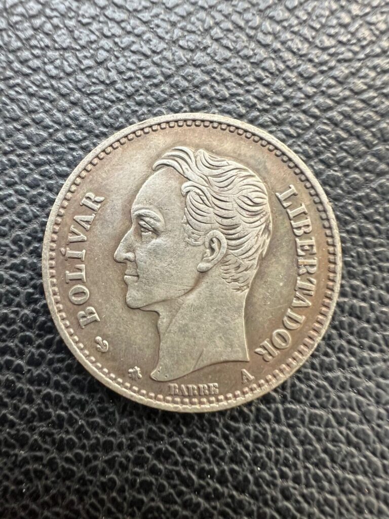 Read more about the article Coin 1 Bolivar 1874 Venezuela