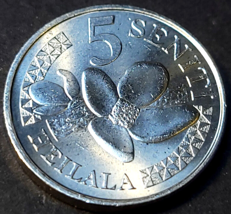 Read more about the article TONGA ⭐ 5 SENITI ⭐ 2018 OCEANIA COIN BRILLIANT UNCIRCULATED