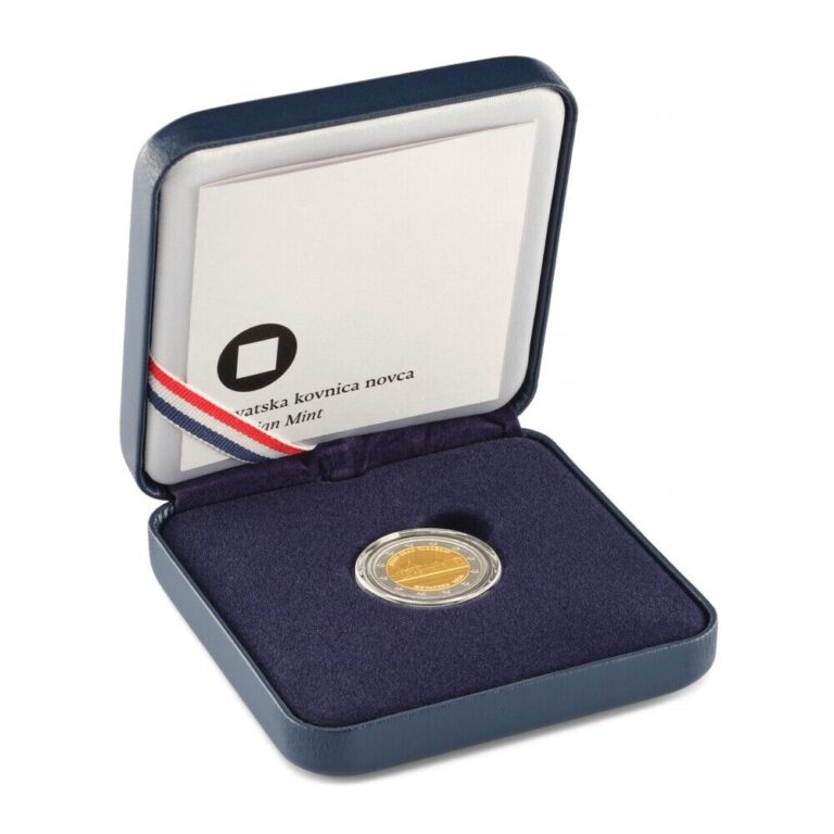 Read more about the article 2 euro Croatia 2024 Varaždin PROOF UNRELEASED in a proof box