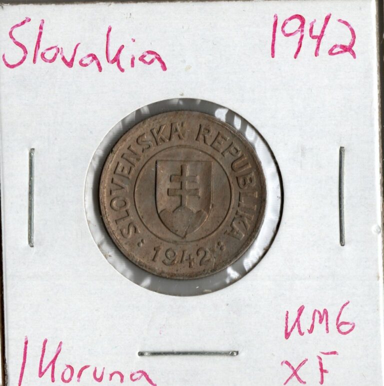 Read more about the article Coin Slovakia 1 Koruna 1942 KM6