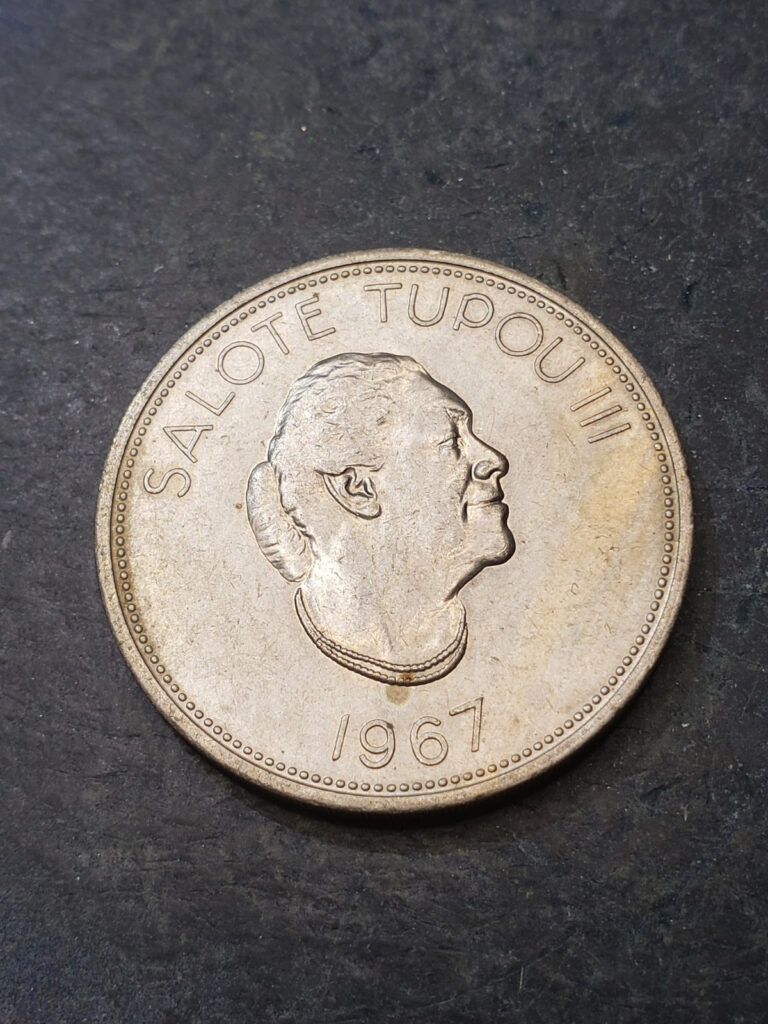 Read more about the article 1967 TONGA 1 PA’ ANGA COIN ***Lower Mintage 1 Year Type Coin*** #22