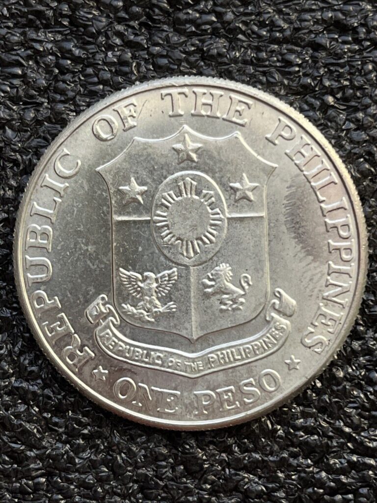 Read more about the article Philippines 1 Peso  25th Anniversary – Bataan Day KM# 195 1967 ⚜️⚛️ ⚖️ 🪙