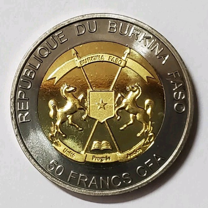 Read more about the article 2017 BURKINA FASO 50 francs Coin