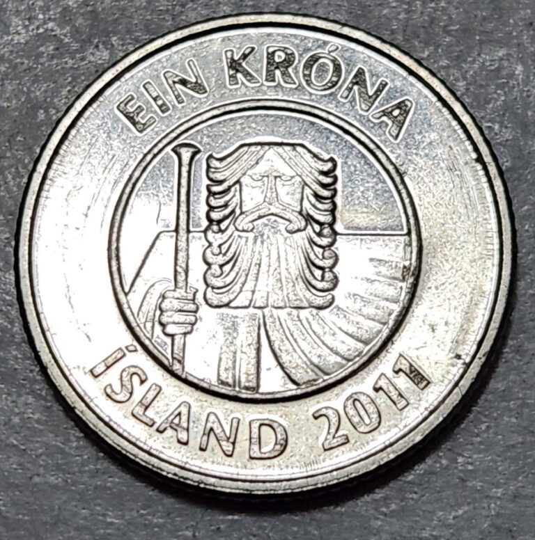 Read more about the article ICELAND 🇮🇸 ONE (1) KRÓNA COIN 2011