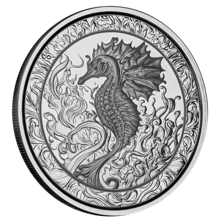 Read more about the article 2023 Samoa Seahorse 1 oz Silver Proof like Coin in capsule