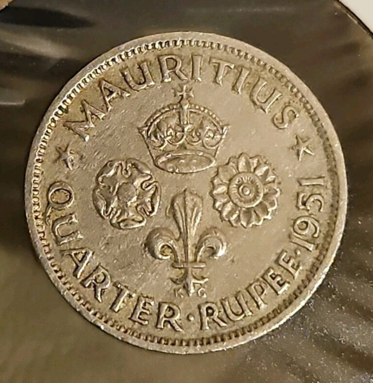 Read more about the article 1951 Mauritius Quarter Rupee