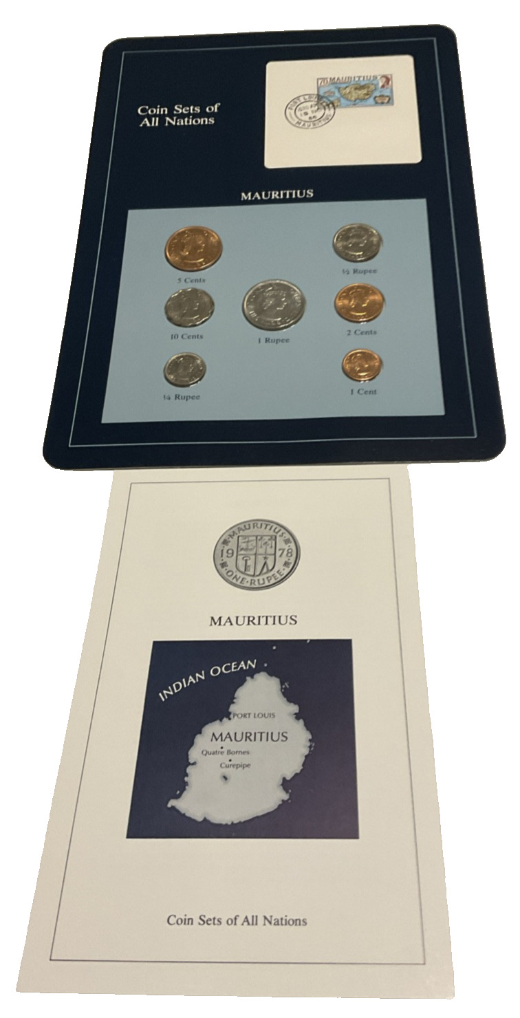 Read more about the article Coin Sets of All Nations Mauritius  With Card 1978