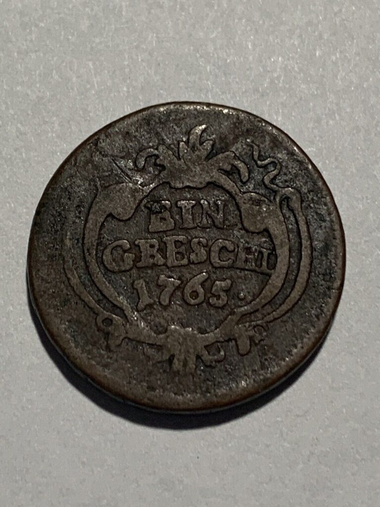 Read more about the article 1765 Transylvania 1 Greschl Copper Coin