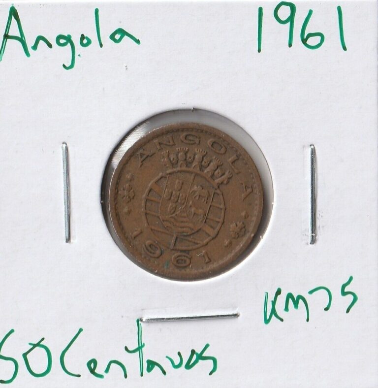 Read more about the article Coin Angola (Portuguese) 50 Centavos 1961 KM75