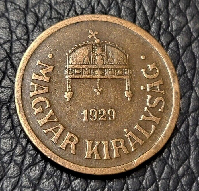 Read more about the article 1929 Hungary 2 Filler Coin