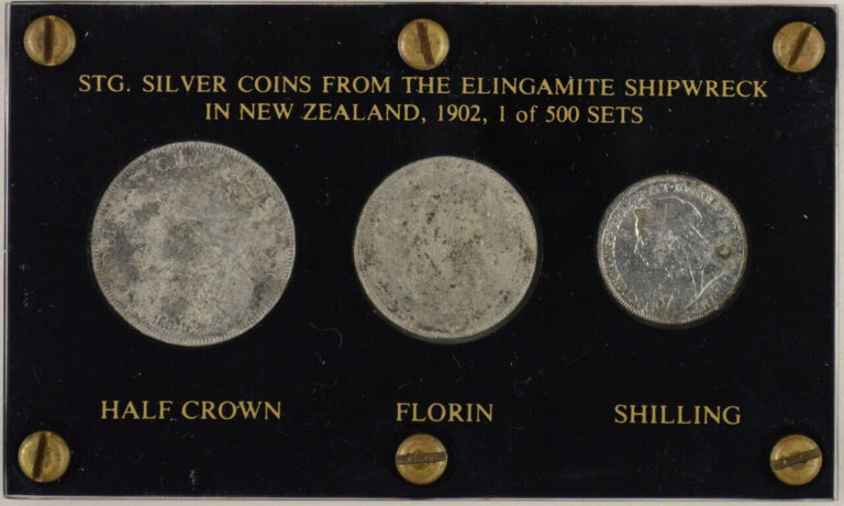 Read more about the article New Zealand – Elingamite Shipwreck Coin Set