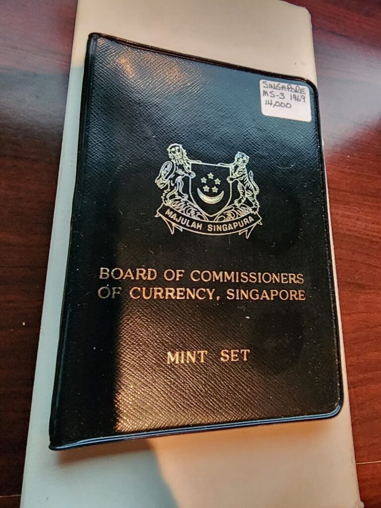 Read more about the article 1969 SINGAPORE BOARD OF COMMISSIONERS OF CURRENCY MINT SET COINS