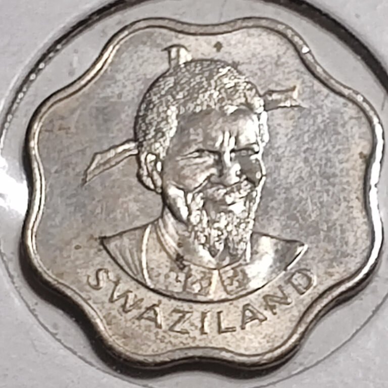 Read more about the article Swaziland 1974 10 Cent 14th King Sobhuza II Coin