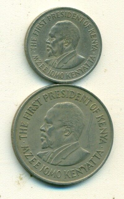 Read more about the article 2 DIFFERENT COINS from KENYA – 50 CENTS and 1 SHILLING (BOTH DATING 1971)