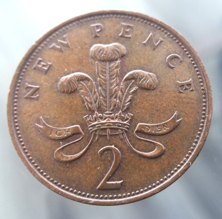 Read more about the article 1971  United Kingdom  2 Pence  First Strike  Conversion To Decimal System  ERROR