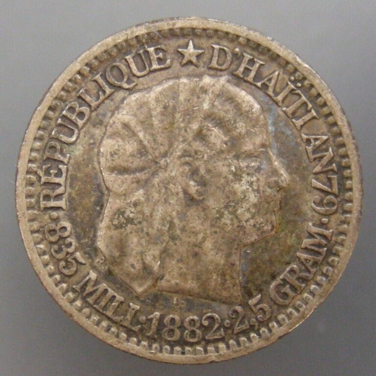 Read more about the article Haiti 1882 10 Cents Silver