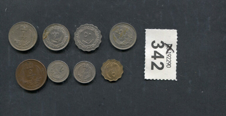 Read more about the article Lot of   8  coins of   Libya