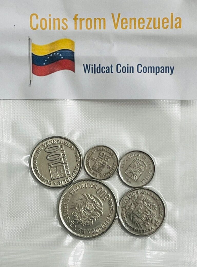 Read more about the article Venezuela Coins – 5 Random Coins – Free Shipping