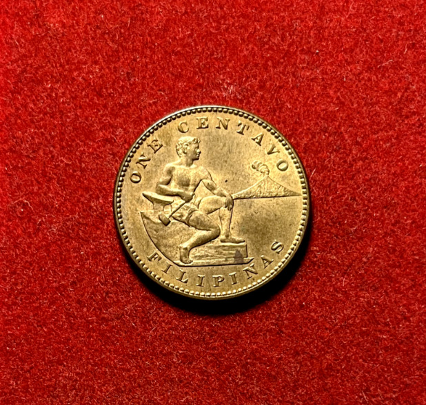 Read more about the article Philippines 1911 S Centavo UNC Bronze Coin KM#163 T2914