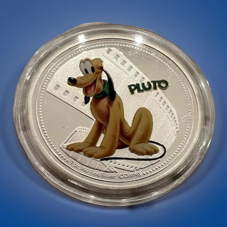 Read more about the article 2020 New Zealand Disney’s Pluto Silver Plated Coin