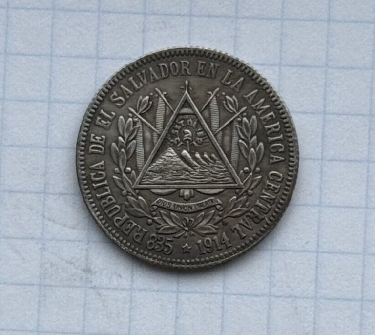 Read more about the article Сoin 25 Centavos 1914 Salvador