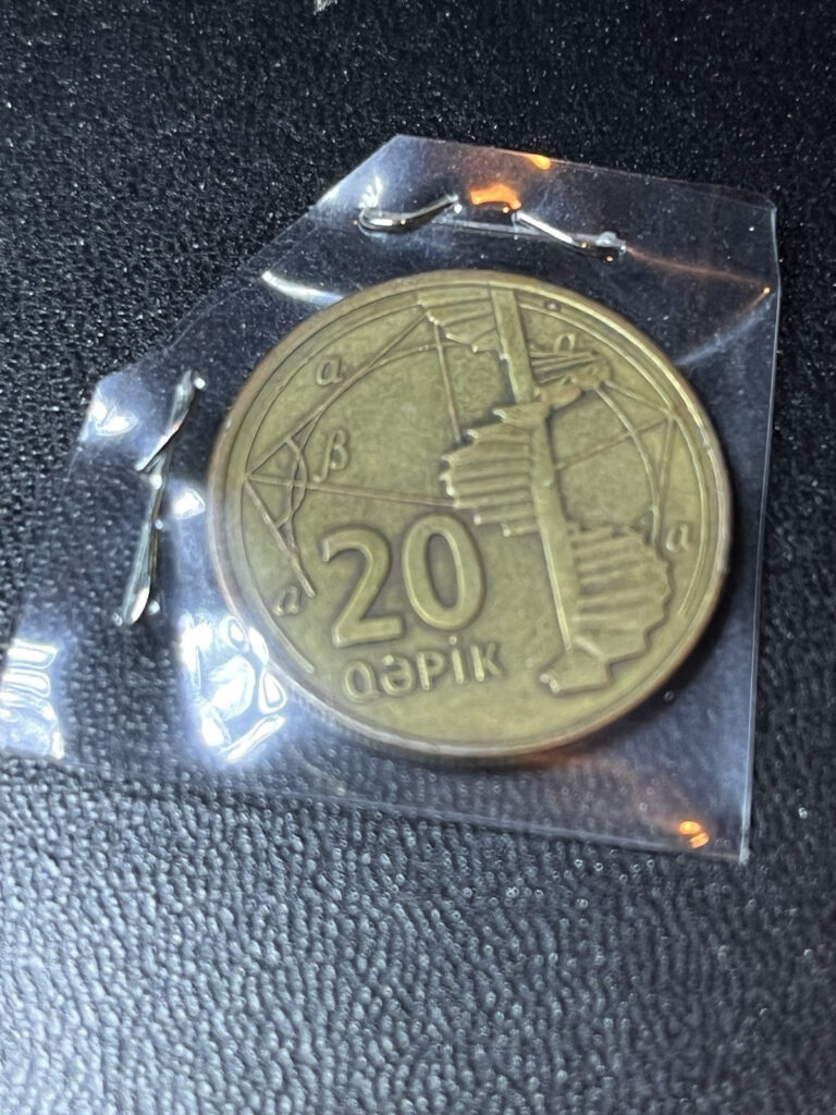 Read more about the article 20 Qepik Azerbaijan Coin Vintage Currency