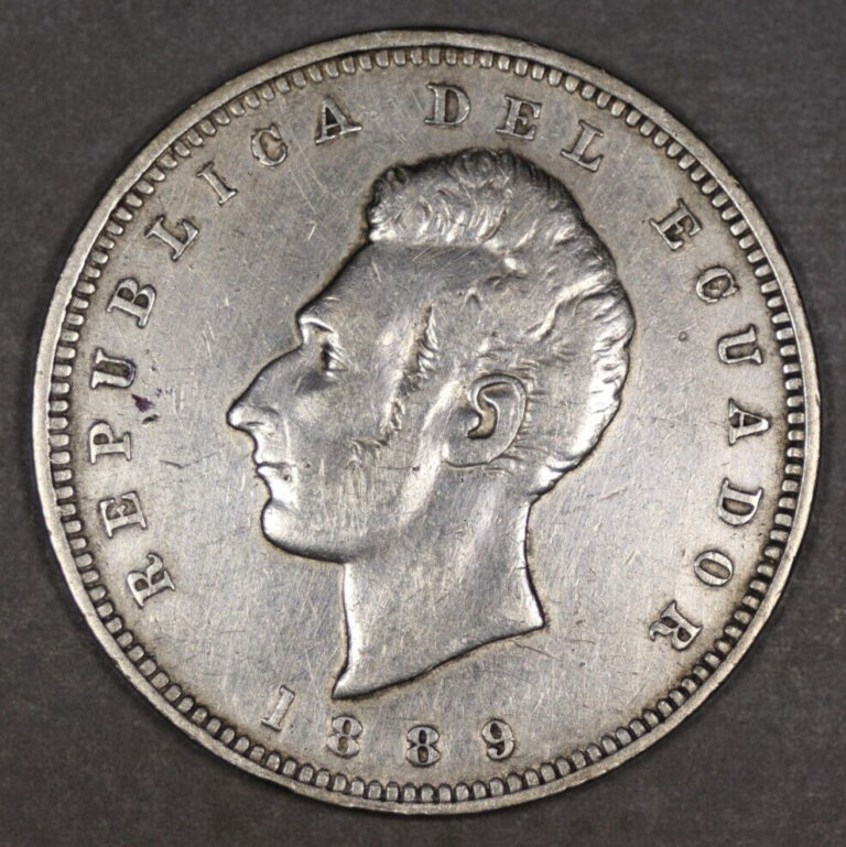 Read more about the article 1889 Ecuador Silver Sucre