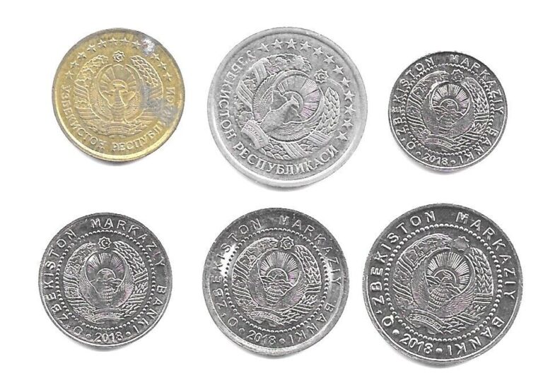 Read more about the article UZBEKISTAN – LOT OF 6 DIFFERENT COINS   (CNS 4129)