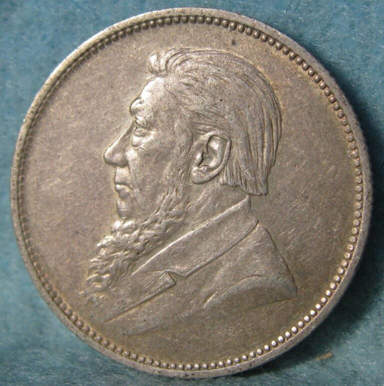 Read more about the article 1896 South Africa 2 Shillings World Silver Coin High Grade #514