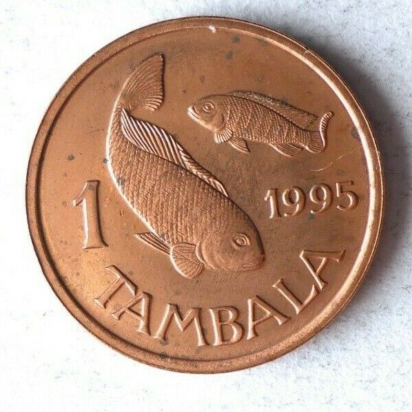 Read more about the article 1995 MALAWI TAMBALA – AU- Exotic Coin – FREE SHIPPING – Africa Bin #8