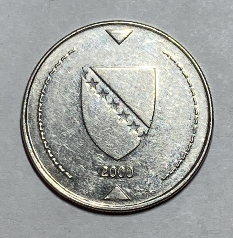 Read more about the article 2000 Bosnia and Herzegovina 1 Konvertible Marka Coin – KM#118