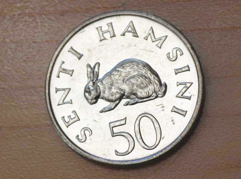 Read more about the article 1990 Tanzania 50 Senti Rabbit