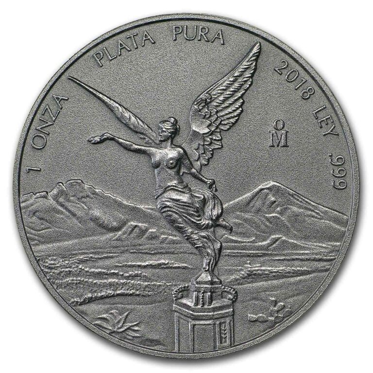 Read more about the article 2018 Mexico 1 oz Silver Libertad Antiqued Finish