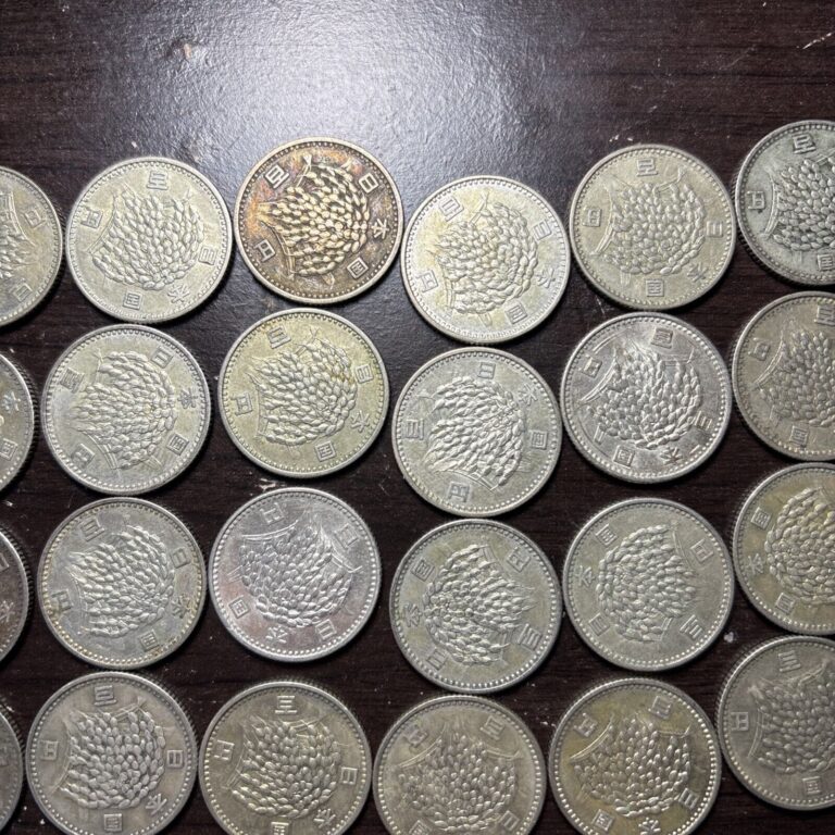 Read more about the article Japan 100 Yen Rice Silver Coin 1959 – 1966 Roll of 40 Coins Junk Silver Bullion