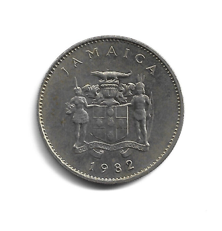 Read more about the article World Coins – Jamaica 10 Cents 1982 Coin KM# 47